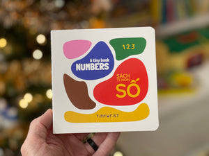 a tiny book about NUMBERS | Sách tí hon SỐ | Bilingual counting book with tropical fruits
